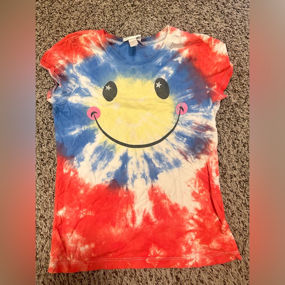 Tie dye top kids size 8 from limited too